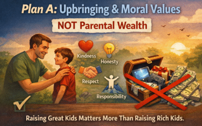 Plan A: Upbringing and Moral Values, Not Parental Wealth
